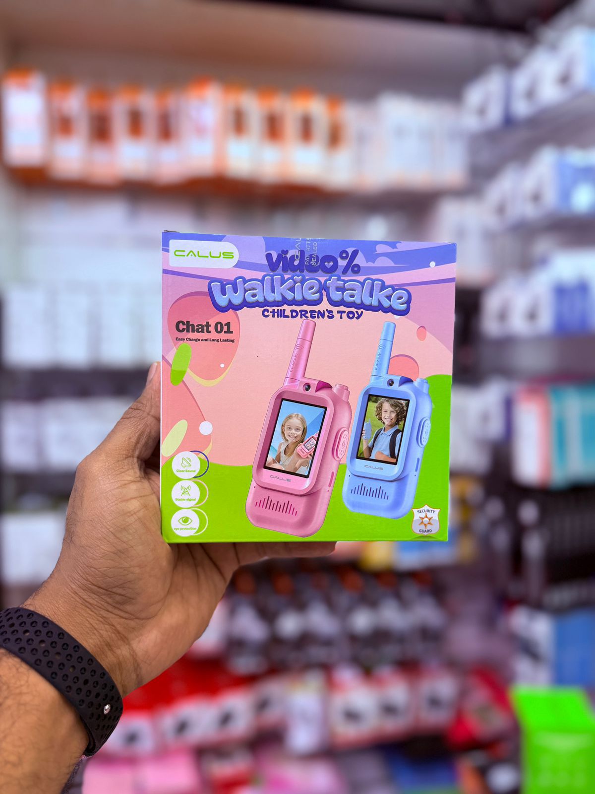 Video Walkie Talkies Toys for Kids 2 Pack Rechargeable with Camera, Voice Changer, Video Chat, Fun Toys for Indoor Outdoor Travel Birthday Gifts Toys for Boys Girls