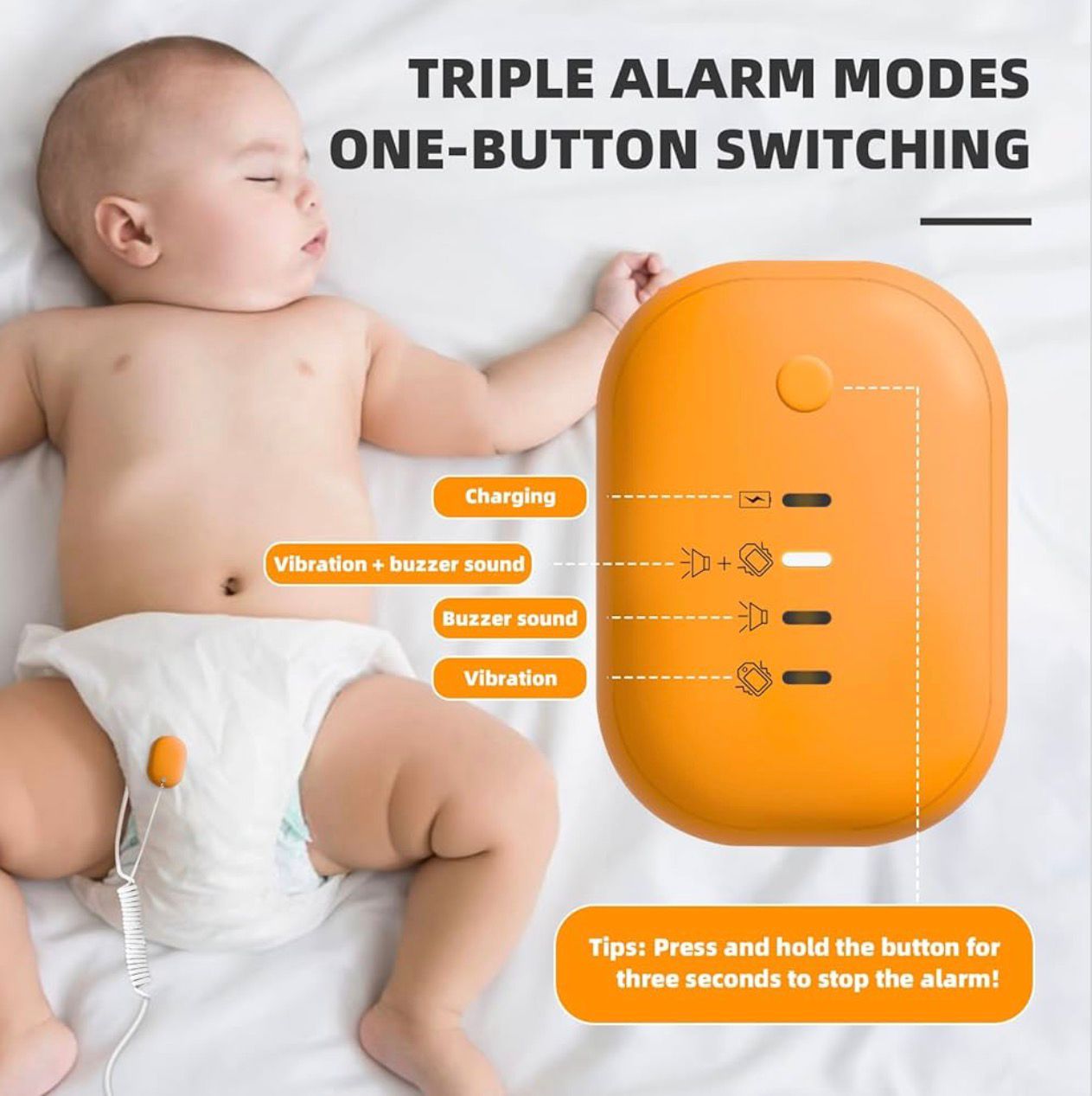 Bed Wetting Alarm for Boys and Girls