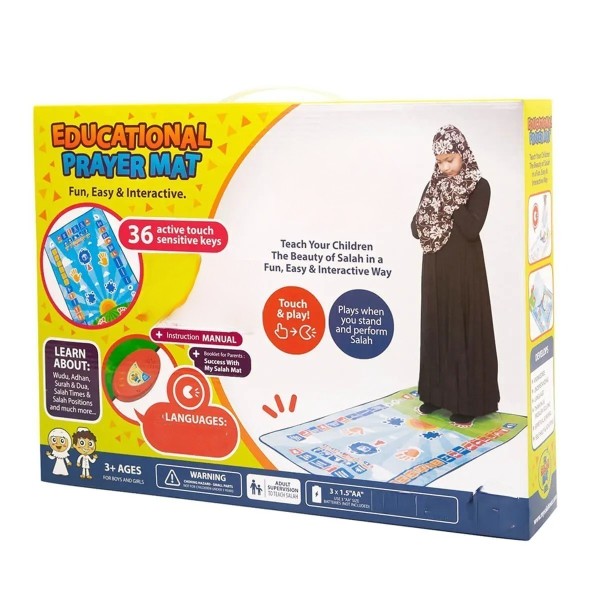 Educational Prayer Mat - Multicolour