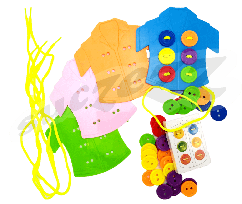 Clothes Button Board Game