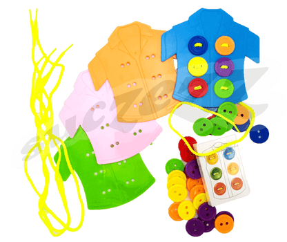Clothes Button Board Game
