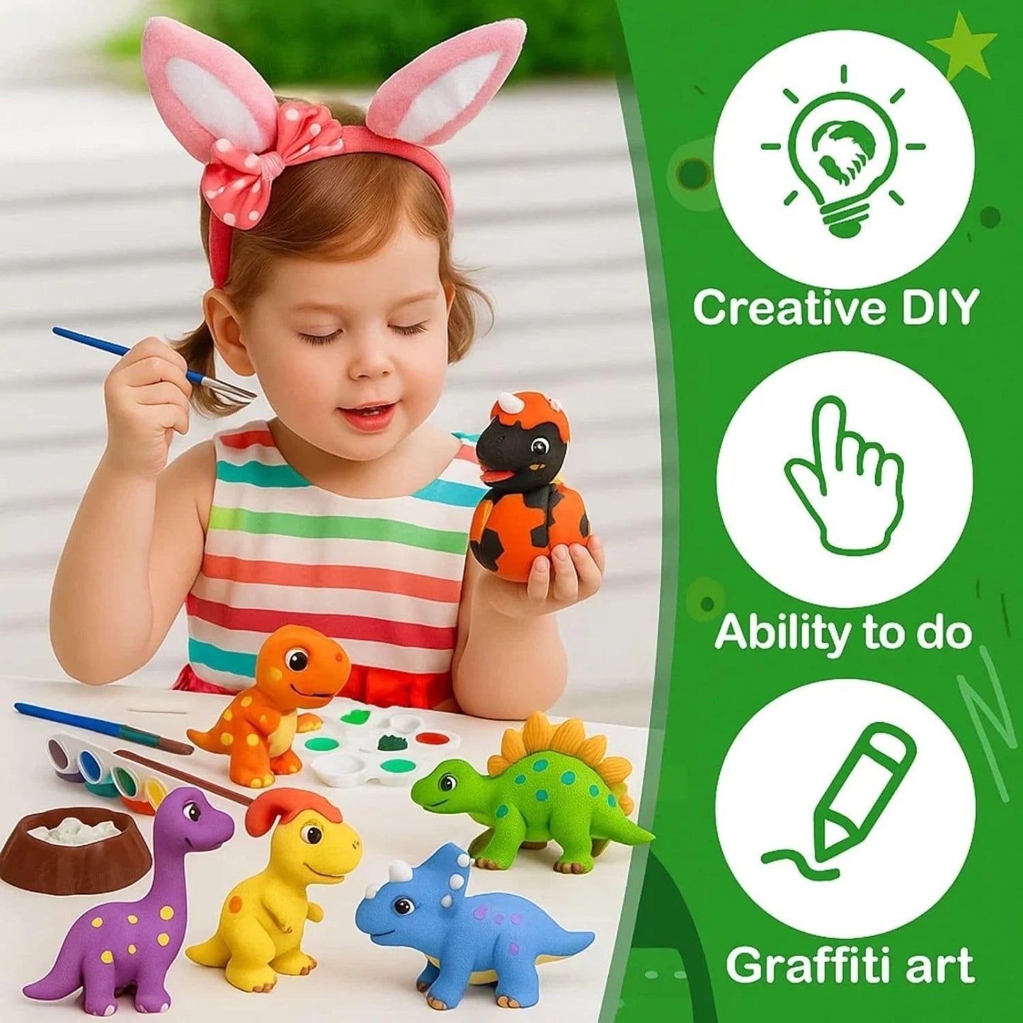 Mould & Paint Dinosaurs